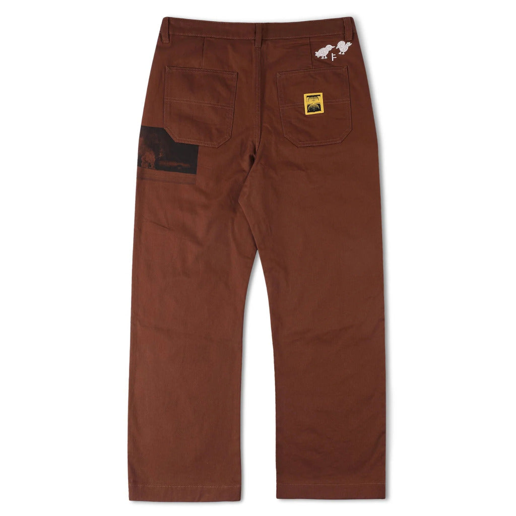Former DXD Reynolds Work Pant in Brown | Shop Former Merchandise clothing online with Pavement Skate Store with free Aotearoa NZ shipping over $100*!