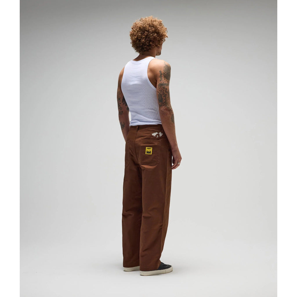 Former DXD Reynolds Work Pant in Brown | Shop Former Merchandise clothing online with Pavement Skate Store with free Aotearoa NZ shipping over $100*!