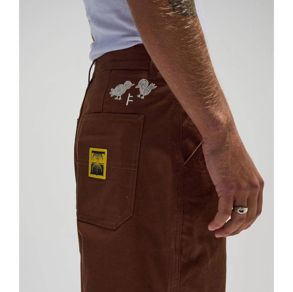 Former DXD Reynolds Work Pant in Brown | Shop Former Merchandise clothing online with Pavement Skate Store with free Aotearoa NZ shipping over $100*!