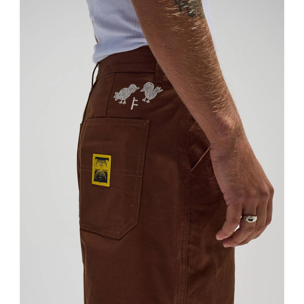 Former DXD Reynolds Work Pant in Brown | Shop Former Merchandise clothing online with Pavement Skate Store with free Aotearoa NZ shipping over $100*!