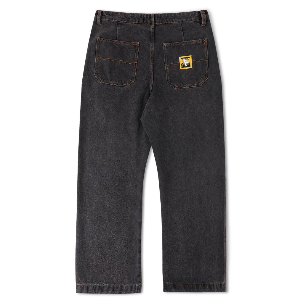 Former DXD Reynolds Denim Pant Washed Black | Shop Former Merchandise clothing online with Pavement Skate Store with free Aotearoa NZ shipping over $100*!