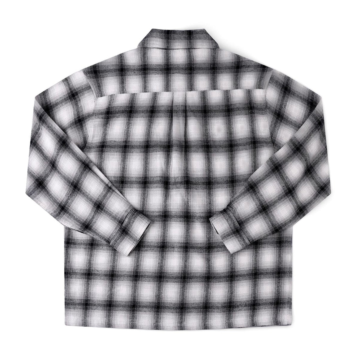 Former Vivian Flannel LS Shirt in Grey | Free Aotearoa NZ shipping on your Former clothing order over $100* with Pavement Skate Shop! 