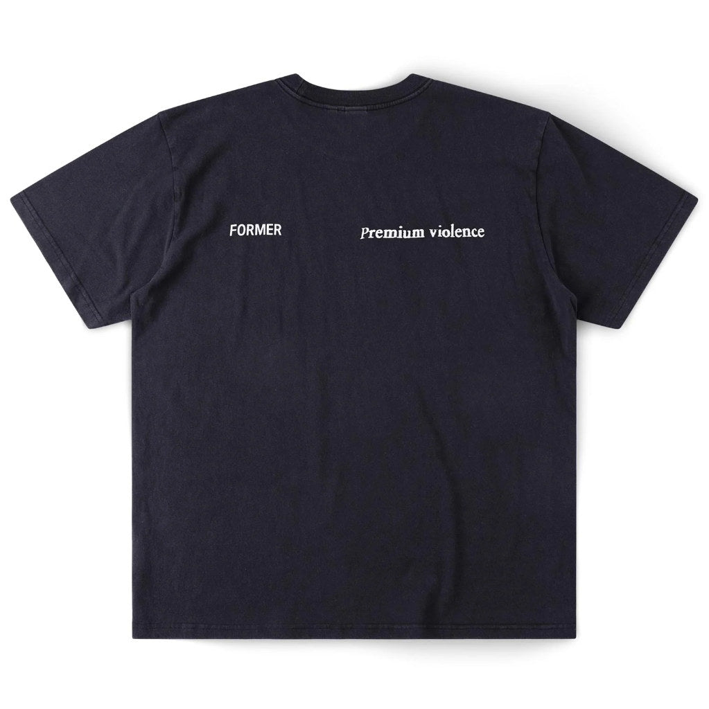 Former All Over Crux Scam Tee in Merch Black | Shop Former Merchandise clothing online with Pavement Skate Store with free Aotearoa NZ shipping over $100*!