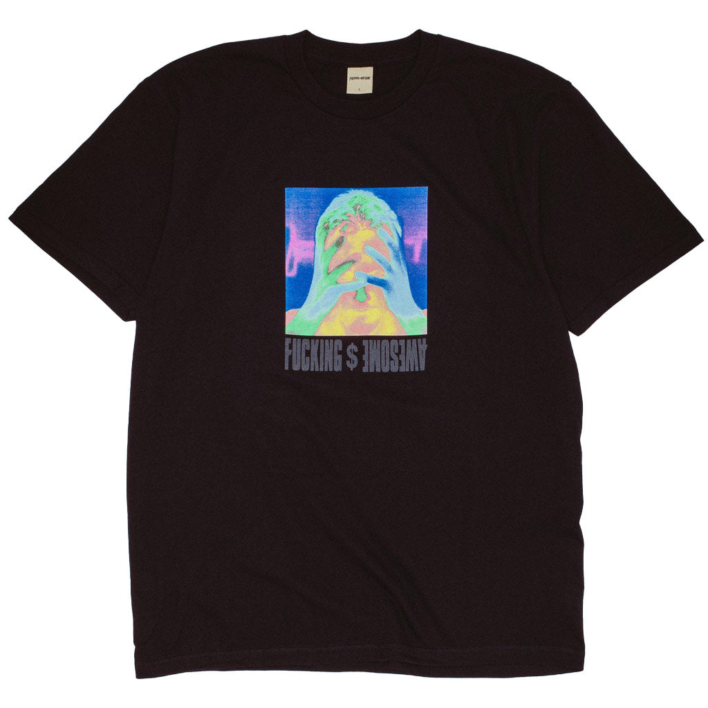 Fucking Awesome Migraine Tee - Black. Shop Fucking Awesome online with Pavement Skate Store and receive free Aotearoa NZ shipping on your order over $100*!