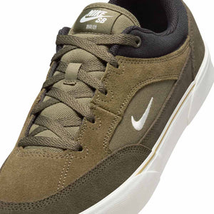 Nike SB Malor - Medium Olive/Sail-Cargo Khaki-Black. The SB Malor was designed for entry-level skaters who need a shoe that can handle long hours of practice honing their skills. FV6064-200. Shop Nike SB skateboarding shoes online with Pavement, Dunedin's independent skate store. Free NZ shipping over $150.