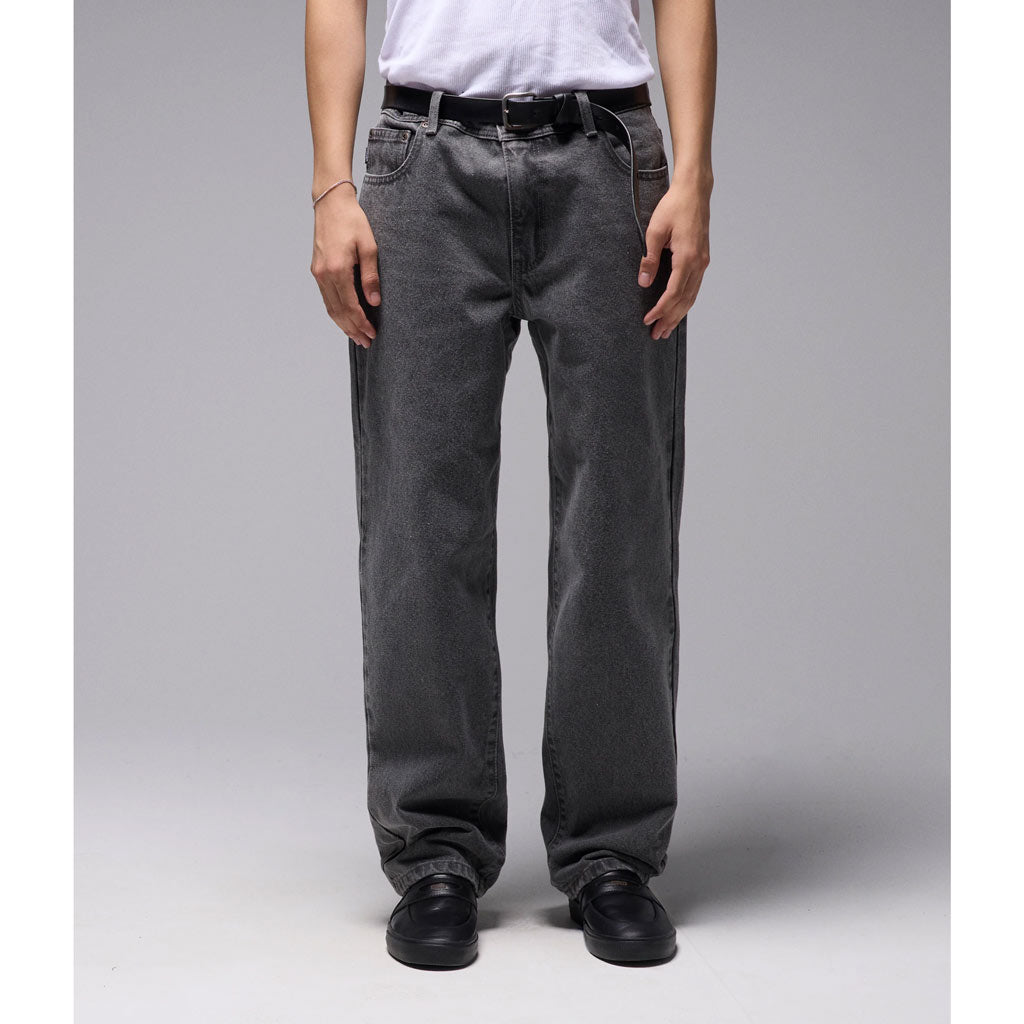 Former Crux Denim Pant - Washed Grey | Free Aotearoa NZ shipping on your Former order over $100* with Pavement Skate Store online!