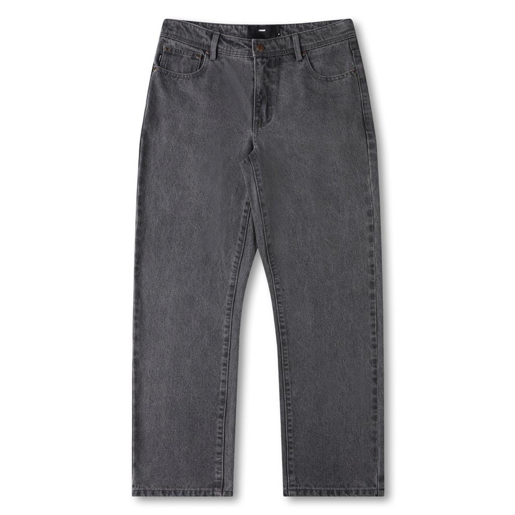 Former Crux Denim Pant - Washed Grey | Free Aotearoa NZ shipping on your Former order over $100* with Pavement Skate Store online!