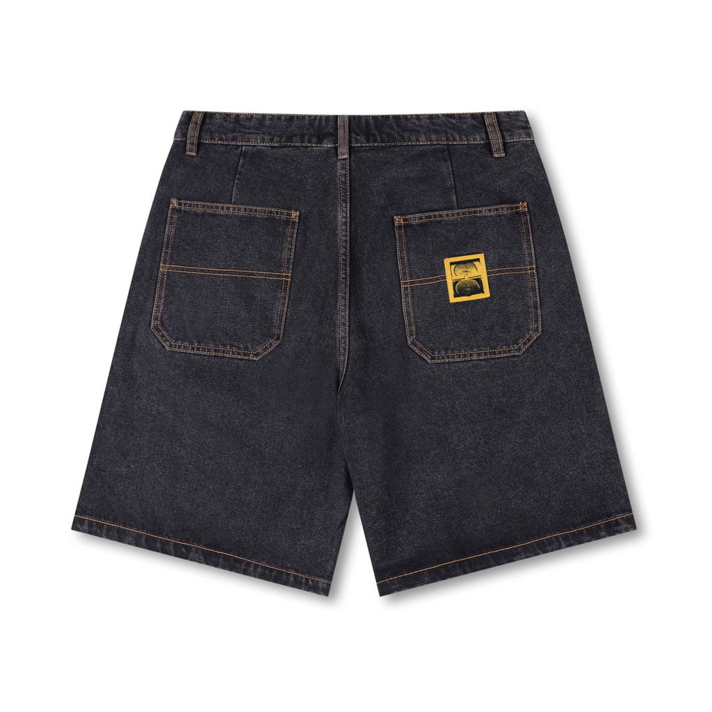 Former Reynolds 21" Denim Walkshorts - Washed Black | Free Aotearoa NZ shipping on your Former order over $100* with Pavement Skate Store online!