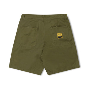 Former Reynolds 21" Walkshorts - Deep Olive | Free Aotearoa NZ shipping on your Former order over $100* with Pavement Skate Store online!