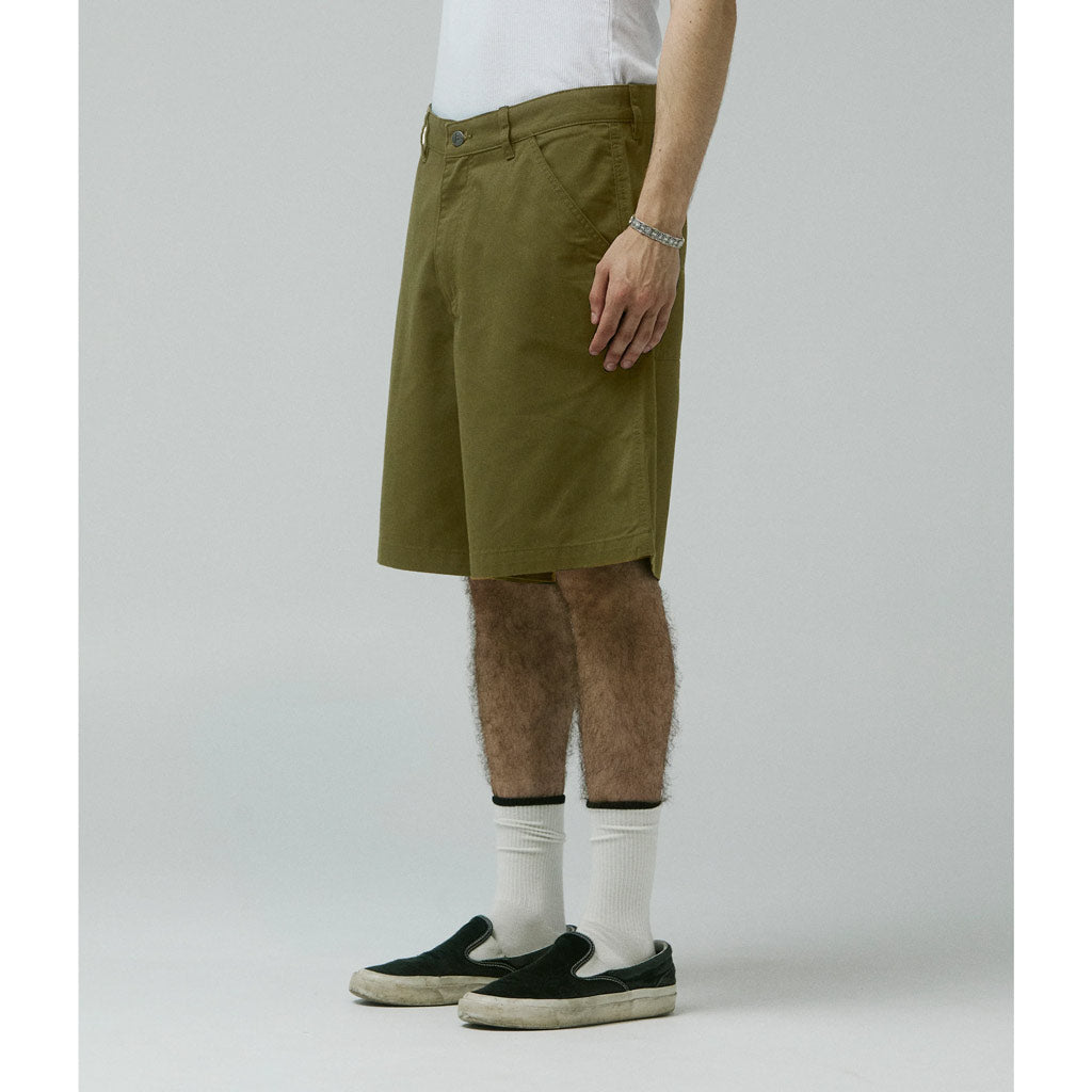 Former Reynolds 21" Walkshorts - Deep Olive | Free Aotearoa NZ shipping on your Former order over $100* with Pavement Skate Store online!