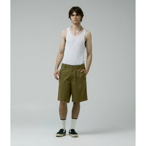 Former Reynolds 21" Walkshorts - Deep Olive | Free Aotearoa NZ shipping on your Former order over $100* with Pavement Skate Store online!
