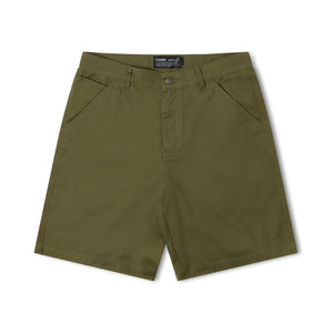 Former Reynolds 21" Walkshorts - Deep Olive | Free Aotearoa NZ shipping on your Former order over $100* with Pavement Skate Store online!