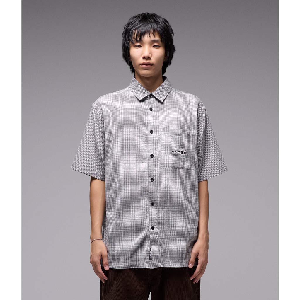 Former Vivian Check SS Shirt - Black | Free Aotearoa NZ shipping on your Former order over $100* with Pavement Skate Store online! 