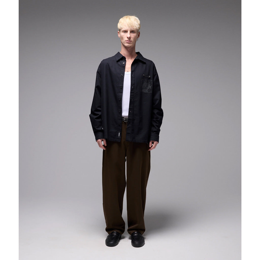 Former Vivian Turmoil LS Shirt - Black | Free Aotearoa NZ shipping on your Former order over $100* with Pavement Skate Store online!