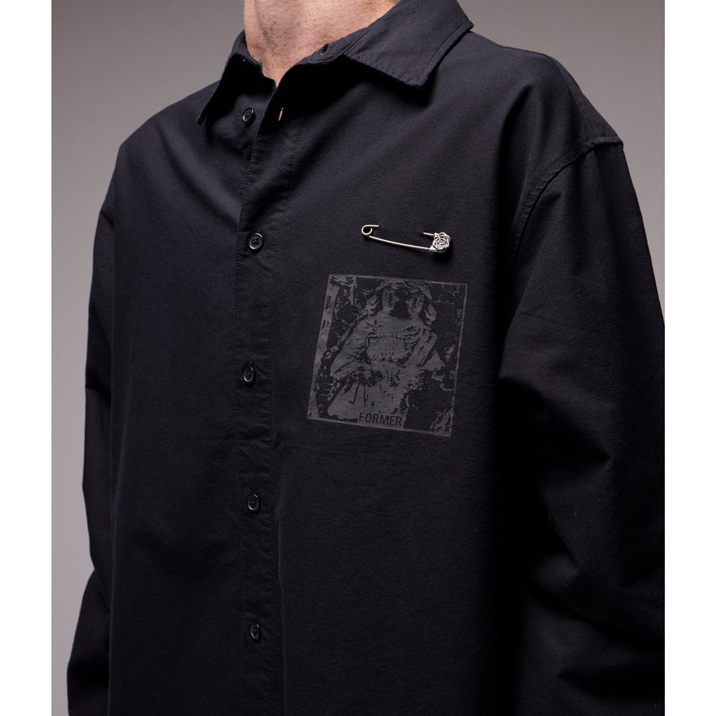 Former Vivian Turmoil LS Shirt - Black | Free Aotearoa NZ shipping on your Former order over $100* with Pavement Skate Store online!