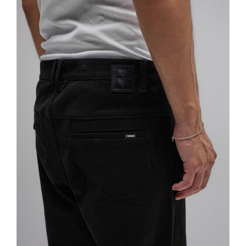 Former Crux Pant in Black | Shop Former Merchandise clothing online with Pavement Skate Store with free Aotearoa NZ shipping over $100*!