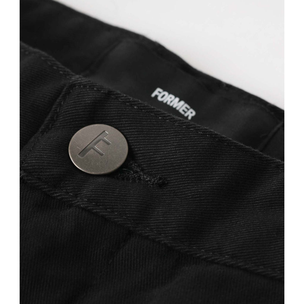 Former Crux Pant in Black | Shop Former Merchandise clothing online with Pavement Skate Store with free Aotearoa NZ shipping over $100*!