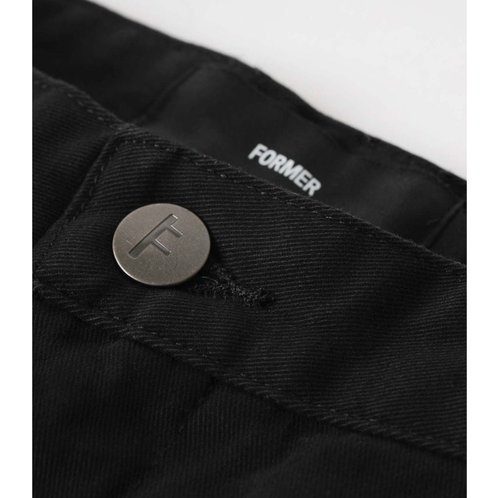 Former Crux Pant in Black | Shop Former Merchandise clothing online with Pavement Skate Store with free Aotearoa NZ shipping over $100*!