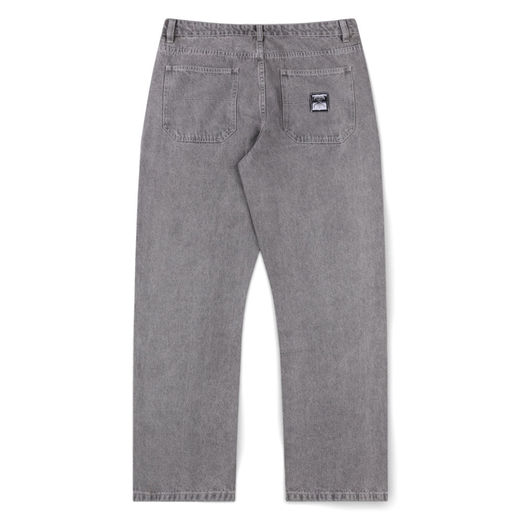 Former Distend Denim Pant in Sacrafice Washed Grey | Shop Former online with Pavement Skate Store and enjoy free Aotearoa NZ shipping on orders over $100*!