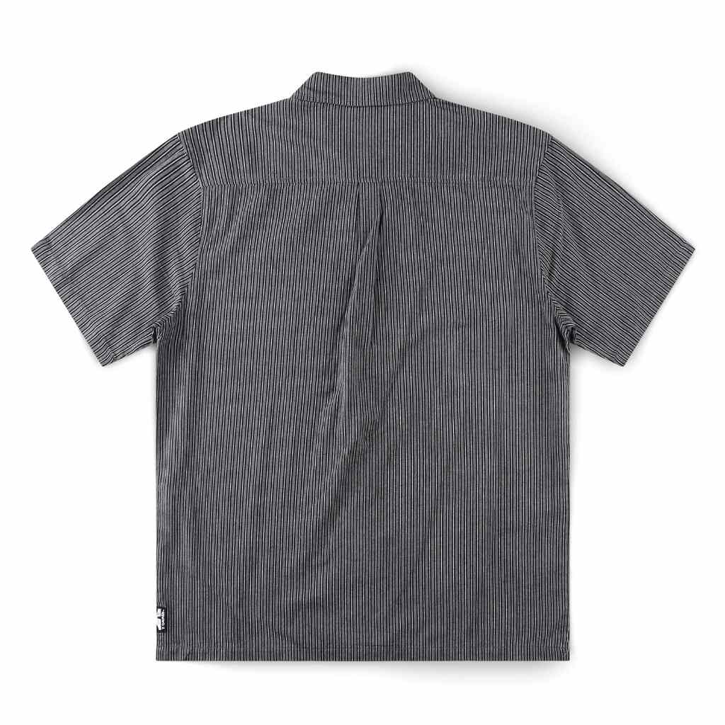 Former Reynolds Stripe SS Shirt in Worn Black | Shop Former clothing online with Pavement Skate Store and enjoy free Aotearoa NZ shipping on orders over $100*!