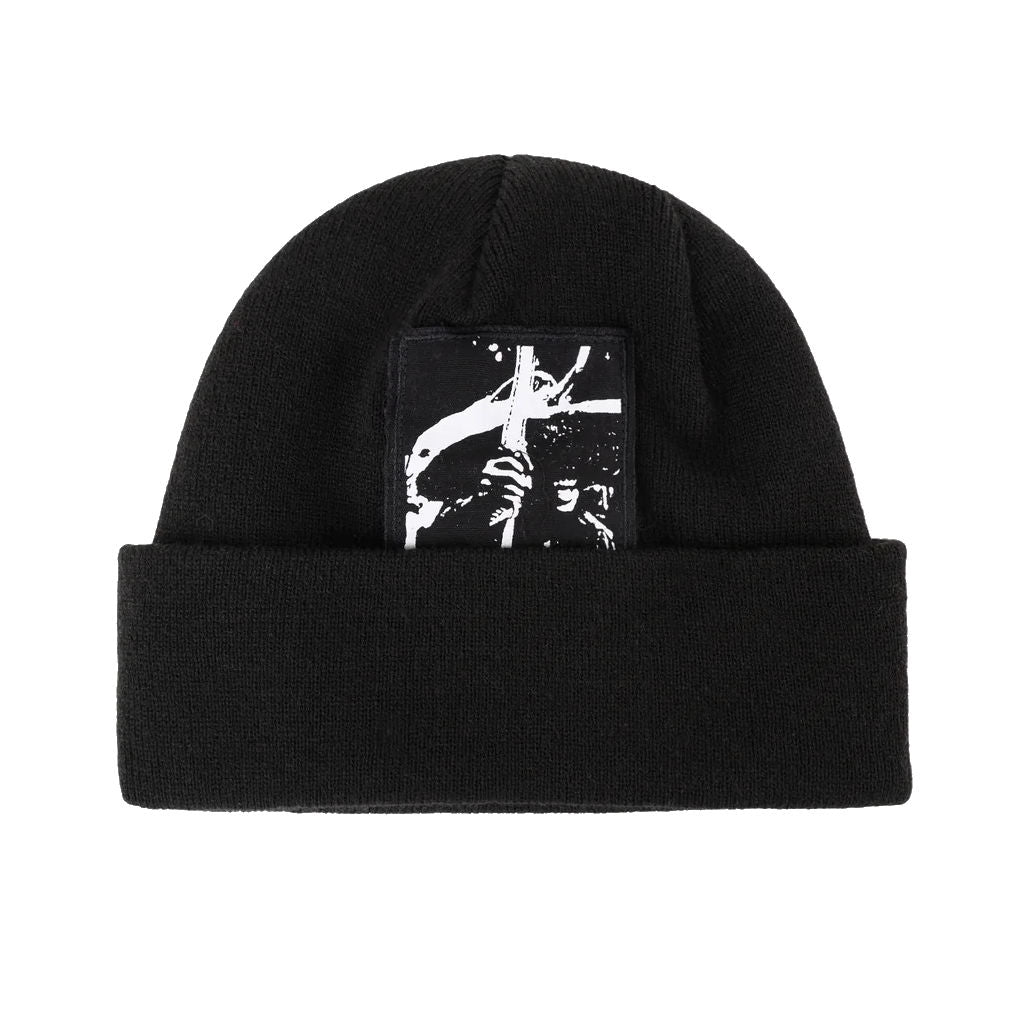 Former Sacrafice Patch Beanie in Black | Shop Former clothing online with Pavement Skate Store and enjoy free Aotearoa NZ shipping on orders over $100*!
