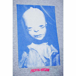 Fucking Awesome Damaged LS Tee Heather Grey | Free Aotearoa shipping over $100* when you order FA online with Pavement Skate Store.