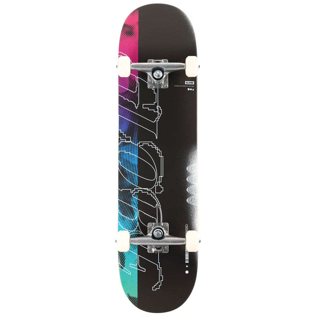 Globe G0 Hive Complete Skateboard - Blur 8.25" | Free Aoteroa shipping on skateboard orders over $100* when you shop online with Pavement Skate Store.