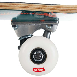 Globe G0 Reverb 8.375" Complete Skateboard - Dark Olive/Phantom | Free Aotearoa NZ shipping over $100* when you shop online with Pavement Skate Store!