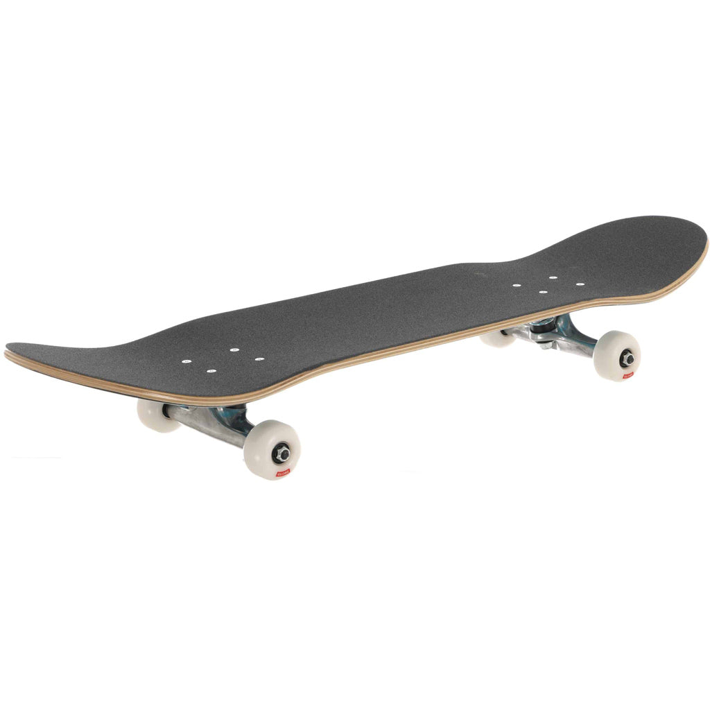 Globe G0 Reverb Complete Skateboard - Black/Blue 8.5" | Free Aoteroa shipping on skateboard orders over $100* when you shop online with Pavement Skate Store.