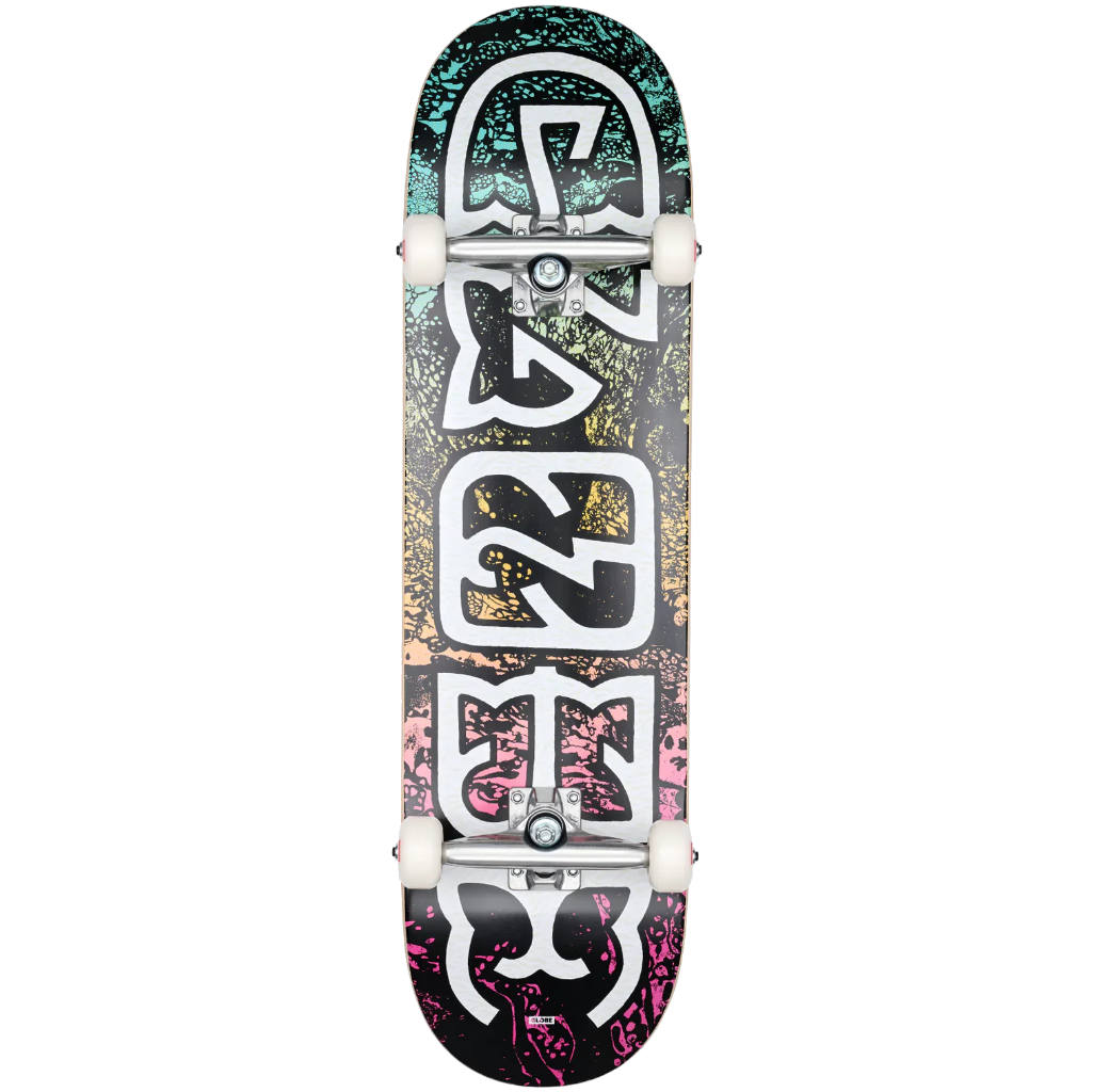 Globe G0 Heyman Psychodelic 8.5" Complete Skateboard | Shop Globe Skateboards online with Pavement Skate Store with free Aotearoa NZ shipping over $100*!