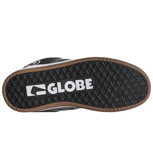 Globe Tilt Skate Shoes - Black/White/Starch | Shop Globe Skateboarding shoes with free Aoteroa NZ shipping over $100* with Pavement Skate Store.