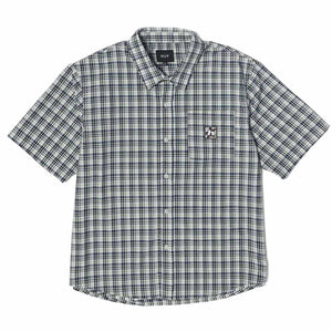 Huf H Star Plaid S/S Shirt - Linen. The H Star Plaid S/S Shirt updates a perennial pattern with a relaxed fit, polyester construction with yarn-dyed materials, and H Star graphics that call back to ‘90s rave culture. Shop HUF clothing online with Pavement, Dunedin's independent skate store. Free NZ shipping over $150.