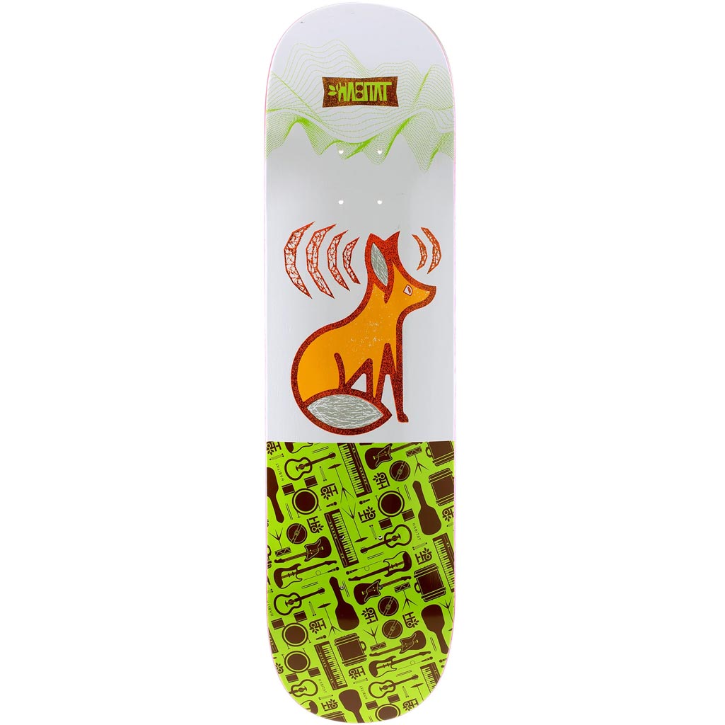 Shop Habitat Audio Centric Twin Skateboard Deck 8.375" x 32.25" with Pavement Skate Store online and enjoy free Aotearoa NZ shipping!