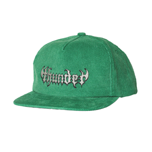 Thunder Catalyst Snapback - Green. 100% Cotton, Medium profile fit. Snapback closure. Shop Thunder accessories online and instore. Fast, free NZ shipping when you spend over $100 on your Thunder order. Afterpay and Laybuy available. Dunedin's locally owned and operated skate store, Pavement. 