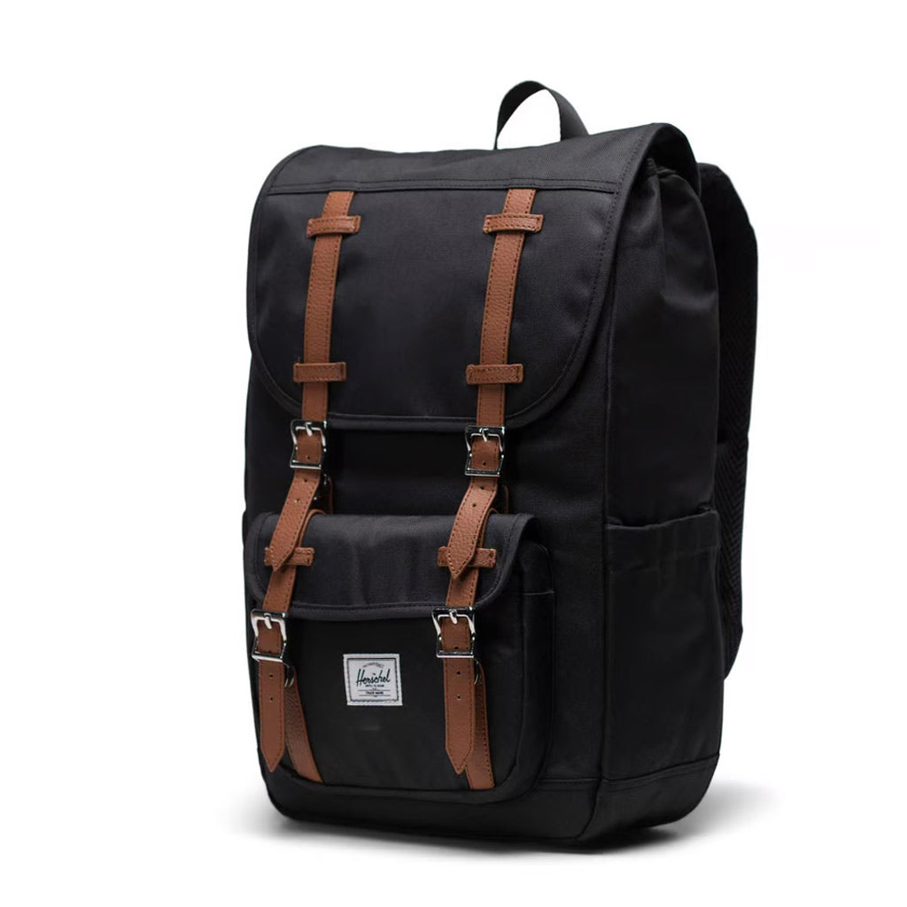 Buy Herschel Little America Mid Backpack in Black with Pavement Skate Store! Order online and receive free Aotearoa NZ shipping.