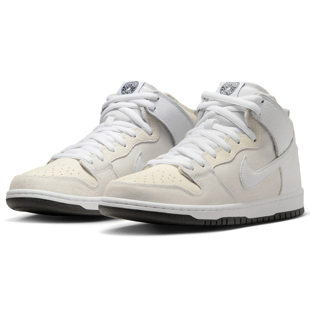 Nike SB Dunk High X Anti Hero Shoe - White/White-Black. Product code: HM5837-100. Shop Nike SB skateboarding shoes, clothes and accessories online with Pavement Skate Store. Free Aotearoa NZ shipping over $100*.