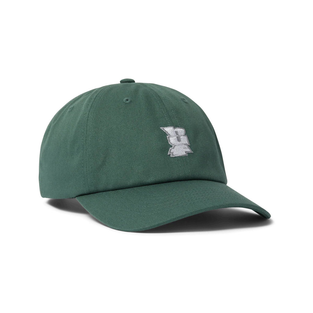 HUF Megablast Multi 6 Panel Curved Visor Hat - Forest Green | Shop HUF Worldwide online with Pavement Skate Store with free Aotearoa shipping over $100*!