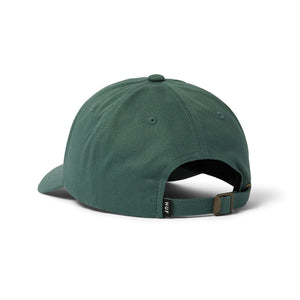 HUF Megablast Multi 6 Panel Curved Visor Hat - Forest Green | Shop HUF Worldwide online with Pavement Skate Store with free Aotearoa shipping over $100*!