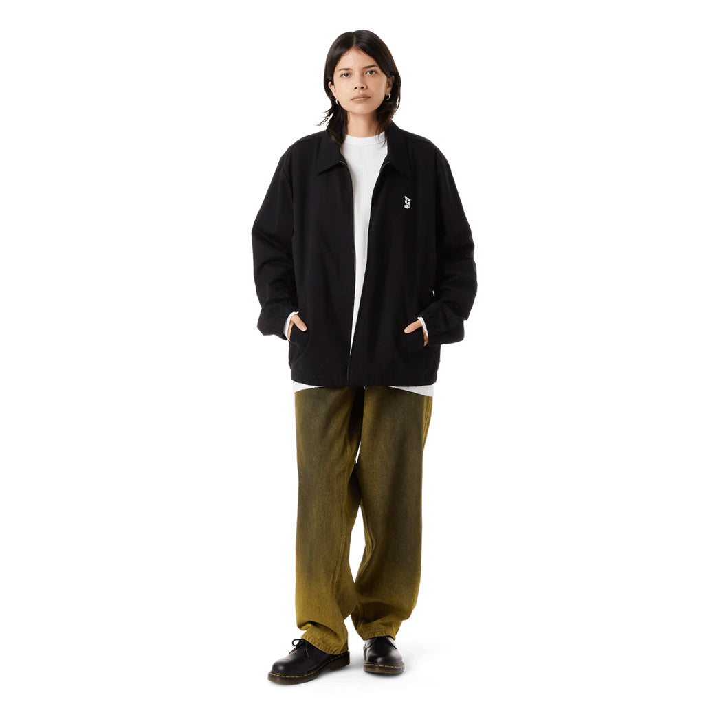 HUF Set Megablast Shop Jacket - Black | Shop HUF Worldwide online with Pavement Skate Store with free Aotearoa shipping on order over $100*!