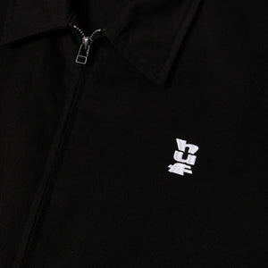 HUF Set Megablast Shop Jacket - Black | Shop HUF Worldwide online with Pavement Skate Store with free Aotearoa shipping on order over $100*!