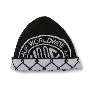 HUF Token Reversible Skull Beanie - Black | Shop HUF Worldwide online with Pavement Skate Store with free Aotearoa shipping on orders over $100*!