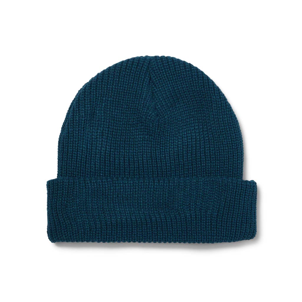 HUF Usual Cuf Beanie in Oil Blue | Shop HUF Worldwide online with Pavement Skate Store with free Aotearoa shipping on orders over $100*!