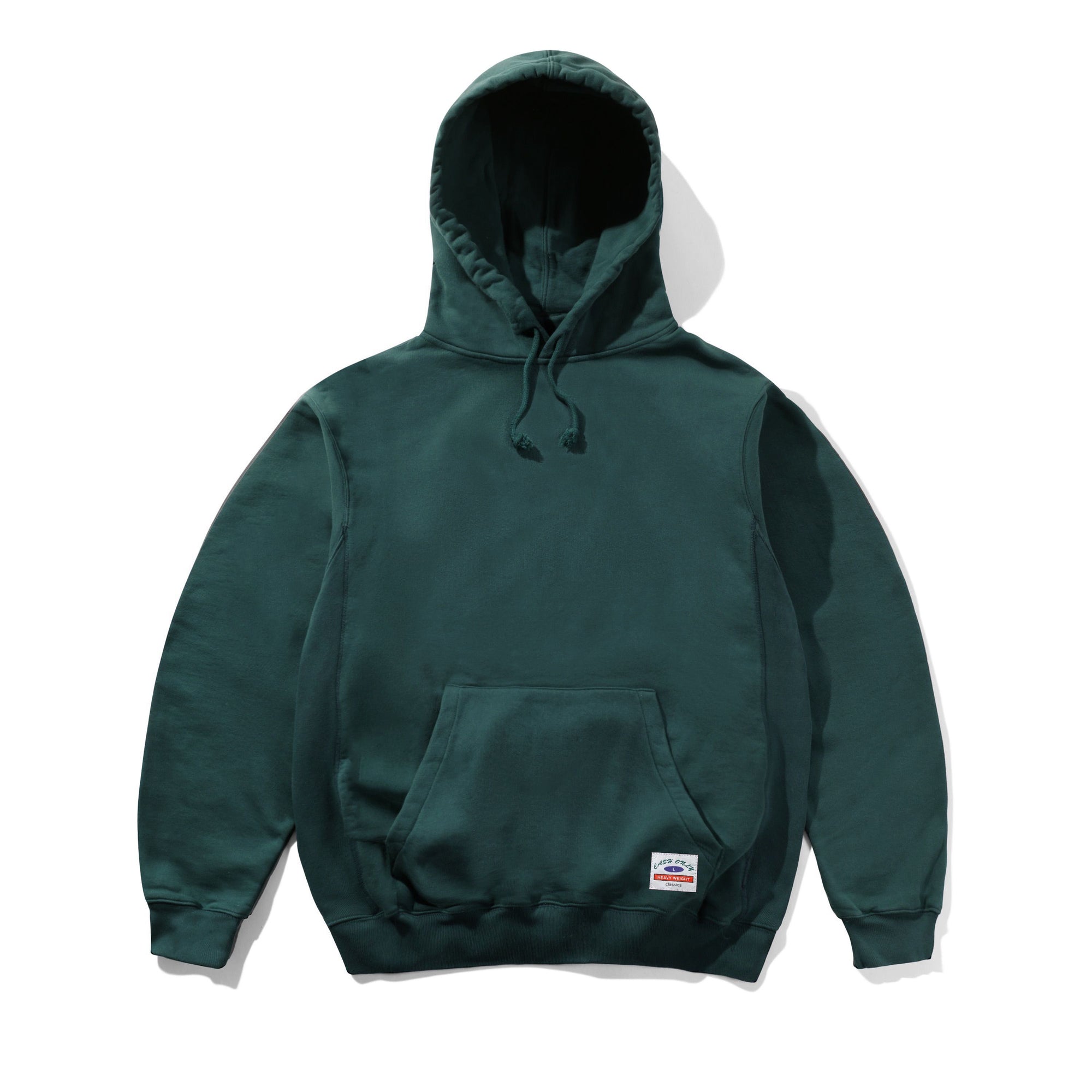 CASH ONLY HEAVY-WEIGHT PULLOVER HOOD - FOREST