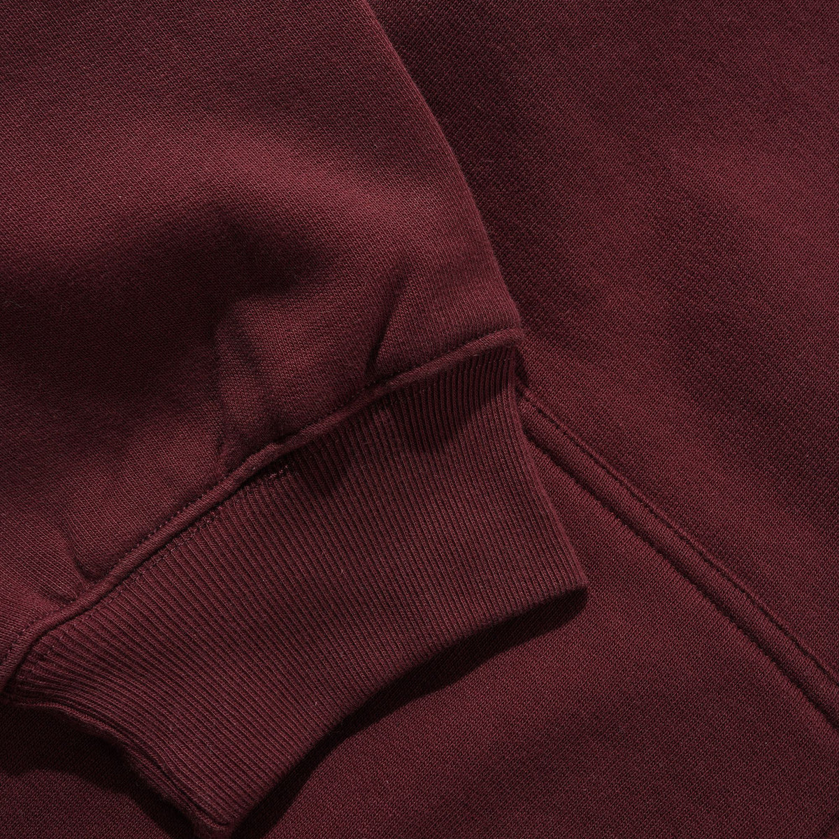 Cash Only Heavy-Weight Zip Thru Hood in Burgundy | Shop Cash Only clothing online with Pavement + Free Aotearoa NZ shipping over $100*!