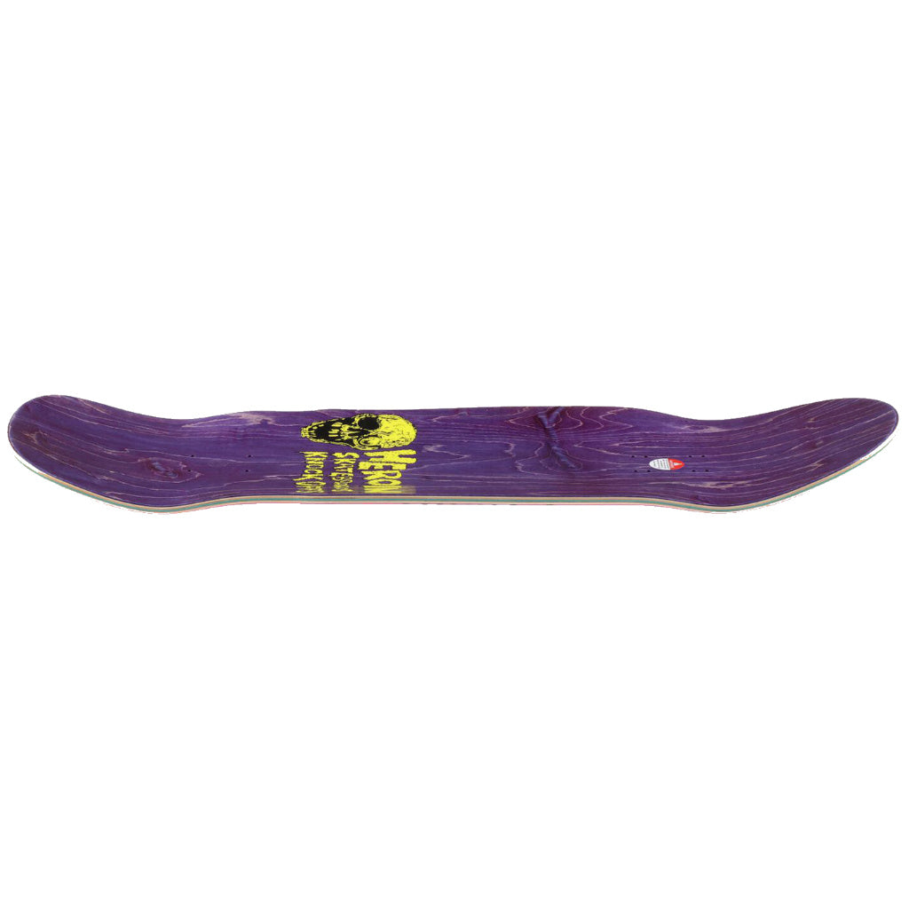 Heroin Dead Dave Knock Off Deck 10.1" | Shop skateboard decks online with Pavement Skate Store! Free Aotearoa NZ shipping over $100*