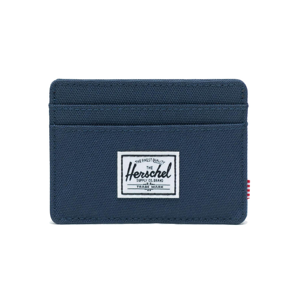 Herschel Charlie Cardholder in Navy | Free Aotearoa NZ shipping over $100* when you shop Herschel backpacks and wallets online with Pavement Skate Store!