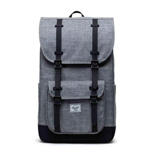 Herschel Little America Backpack Raven Crosshatch | Free Aoteraoa NZ shipping when you shop online with Pavement Skate Store!