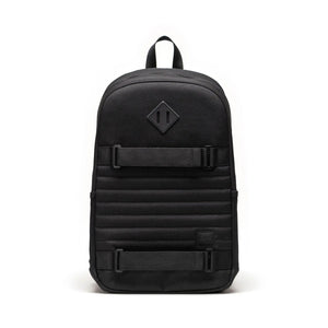 Herschel Fleet Skate Backpack in Black | Shop backpacks online with Pavement Skate Store with free Aotearoa NZ shipping over $100*!