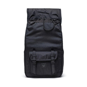 Herschel Little America Mid Backpack - Black Tonal | Shop backpacks online with Pavement Skate Store with free Aotearoa NZ shipping over $100*!
