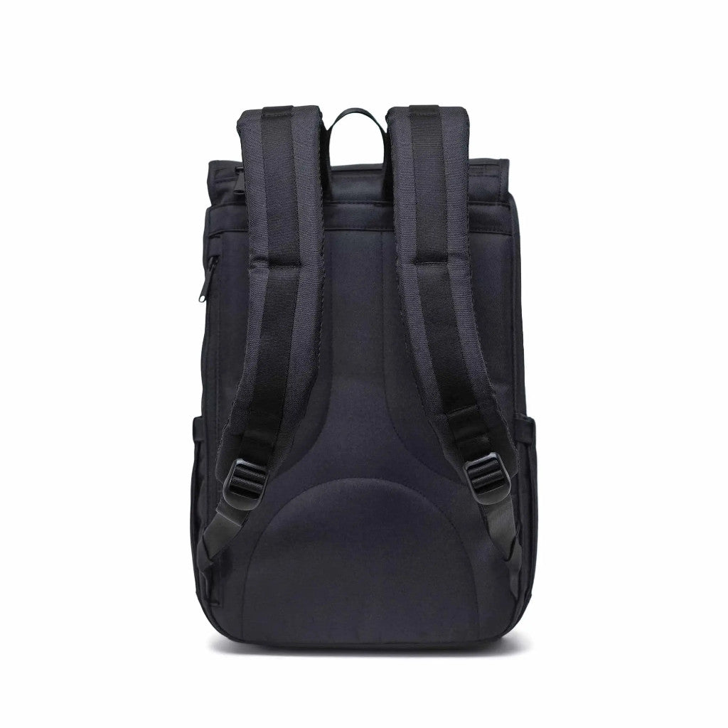 Herschel Little America Mid Backpack - Black Tonal | Shop backpacks online with Pavement Skate Store with free Aotearoa NZ shipping over $100*!